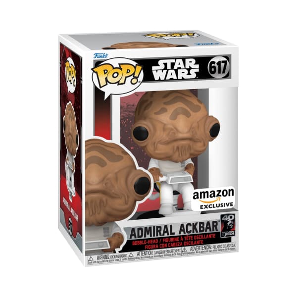 Admiral Ackbar Funko Pop Amazon Exclusive - Exclusives