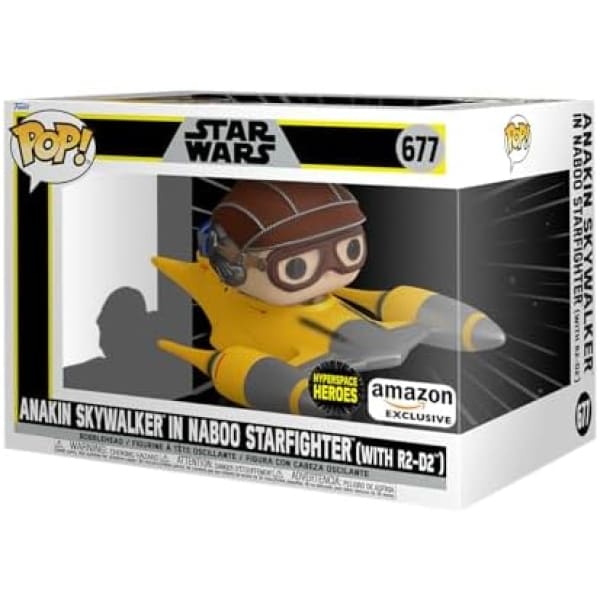 Anakin Skywalker In Naboo Starfighter (With R2-D2) Funko