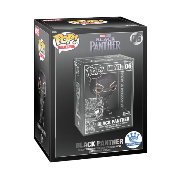 Black Panther (Die-cast) Funko Pop 6inch - Black Panther