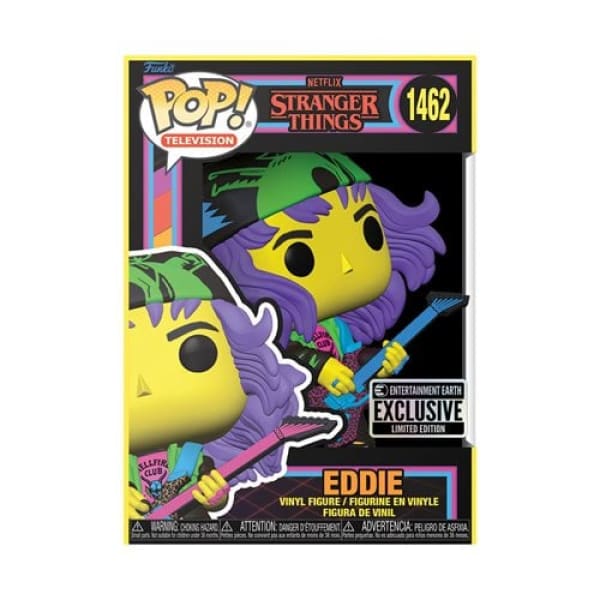 Eddie (Blacklight) Funko Pop Black Light - Blacklight