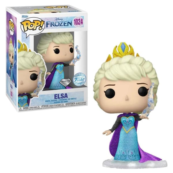 Elsa Funko Pop Diamond - Funkotastic - Diamond Edition