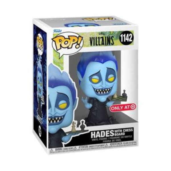 Hades With Chess Board Funko Pop Disney - Disney Villians