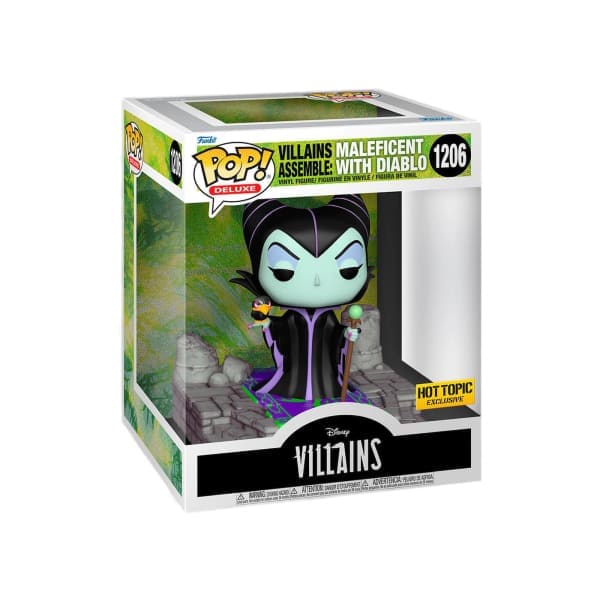Maleficent With Diablo (Hottopic Exclusive) Funko Pop 6inch