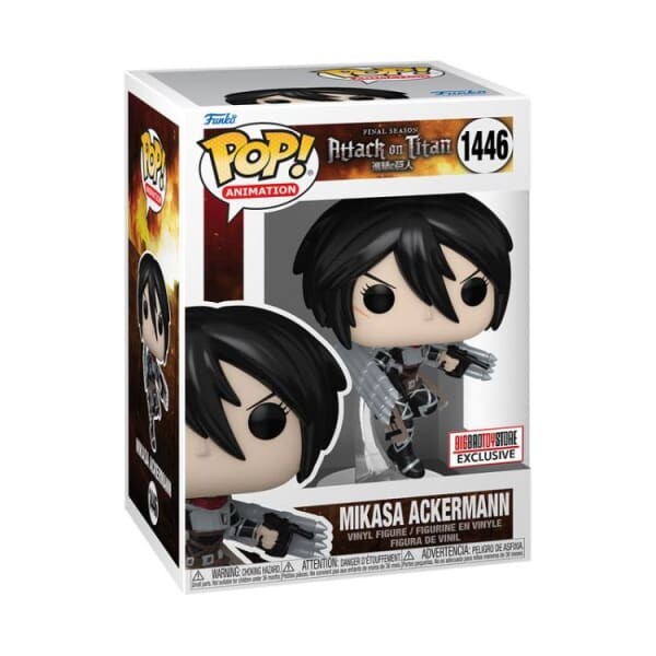 Mikasa Ackermann Funko Pop Animation - Attack on Titan