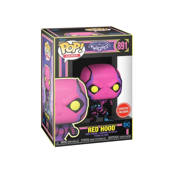 Red Hood Funko Pop Black Light - Blacklight - Exclusives