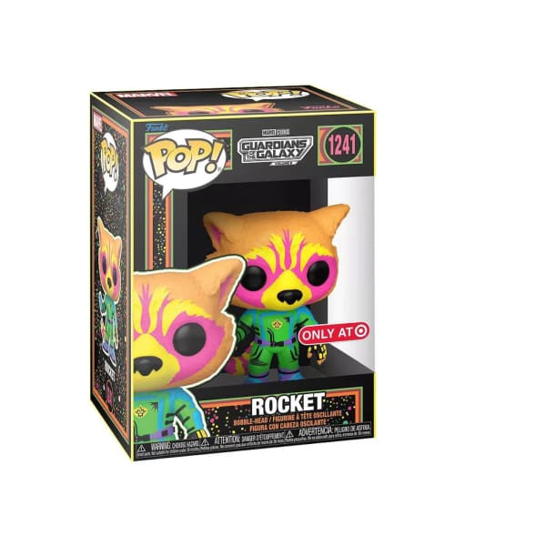 Rocket Funko Pop Black Light - Blacklight - Exclusives