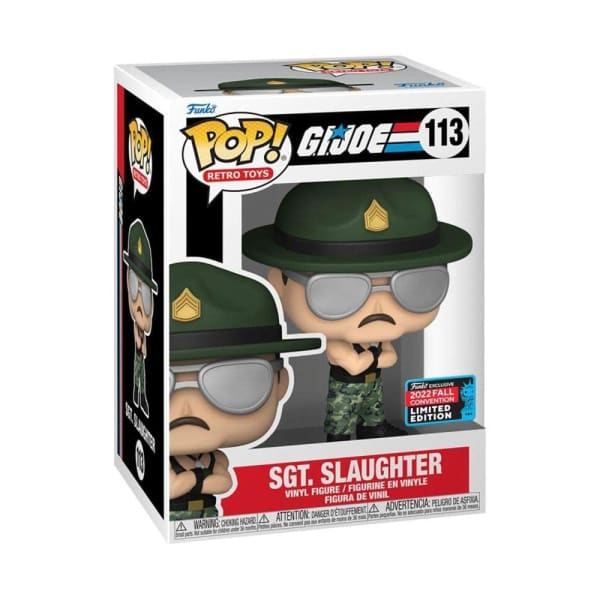 SGT. Slaughter Funko Pop Convention - Fall Convention 2022