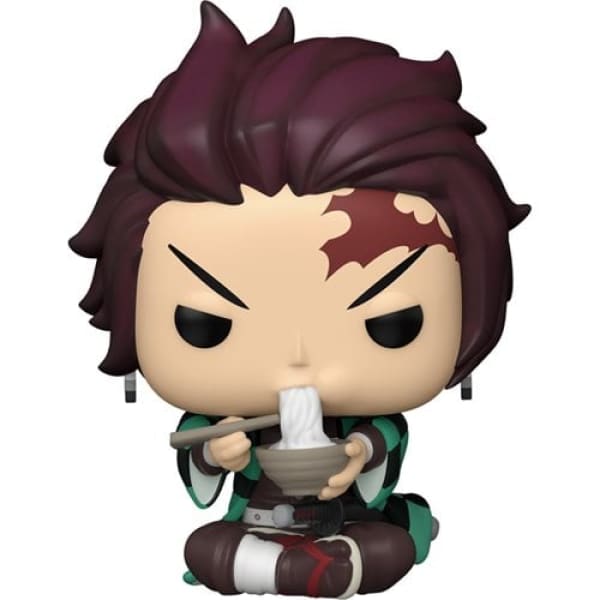 Tanjiro With Noodles Funko Pop Animation - Demon Slayer