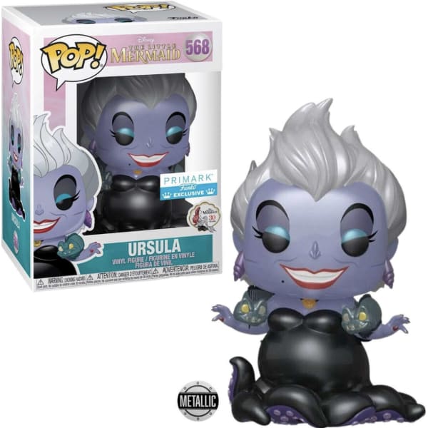 Ursula Funko Pop Disney - Exclusives - Metallic - New in!