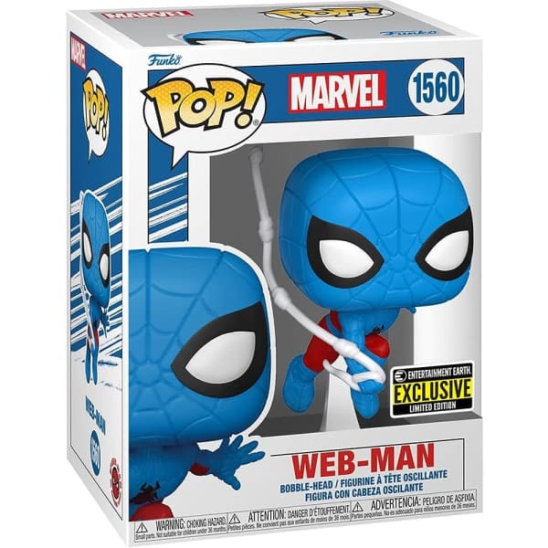 Web-Man Funko Pop Entertainment Earth Exclusive