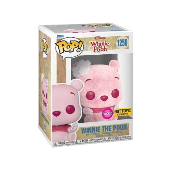 Winnie The Pooh Funko Pop Disney - Exclusives - flocked