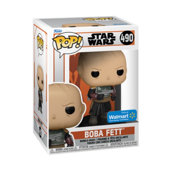 Boba Fett without Helmet Funko Pop Exclusives - Star Wars