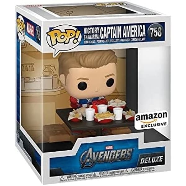 Captain America (Victory Shawarma) Funko Pop 6inch - Amazon