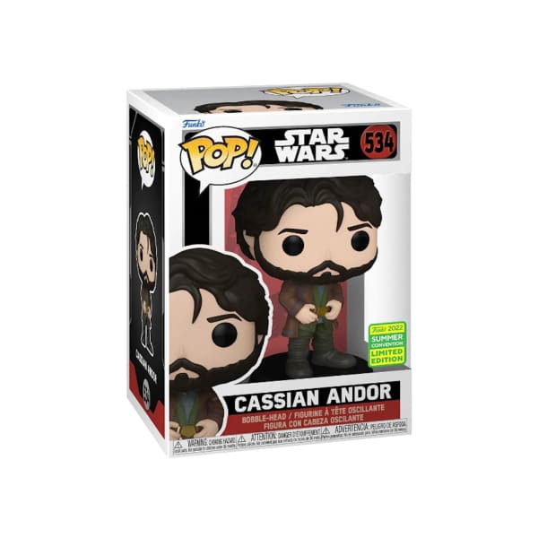 Cassian Andor Funko Pop Andor - Convention - SDCC 2022