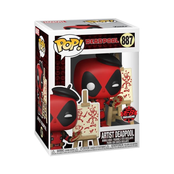 Deadpool Artist Funko Pop Exclusives - GameStop - Marvel