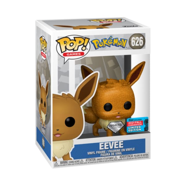 Eevee (Diamond) Funko Pop Convention - Games - NYCC 2021