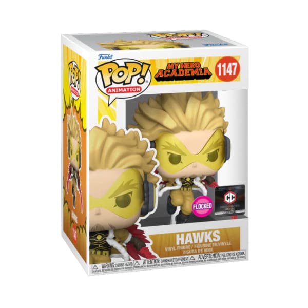 Hawks (Flocked) Funko Pop Animation - Chalice Collectibles