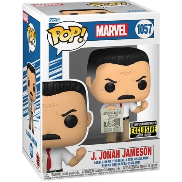 J. Jonah Jameson Funko Pop Entertainment Earth Exclusive