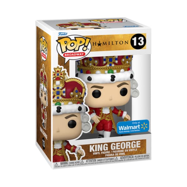 King George Funko Pop Broadway - Exclusives - Hamilton