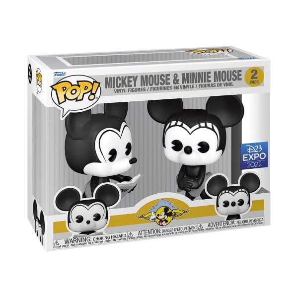 Mickey Mouse & Minnie Mouse 2-pack Funko Pop Convention