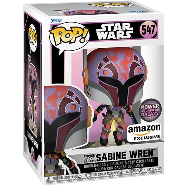 Sabine Wren with Darksaber Funko Pop Amazon Exclusive