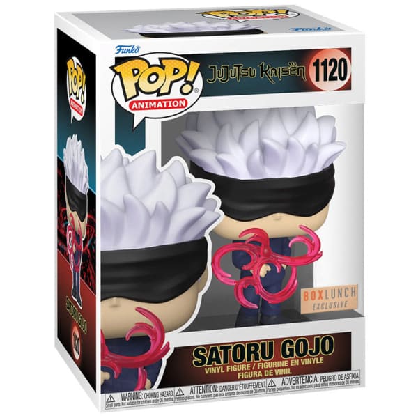 Satoru Gojo Funko Pop Animation - Boxlunch - Exclusives