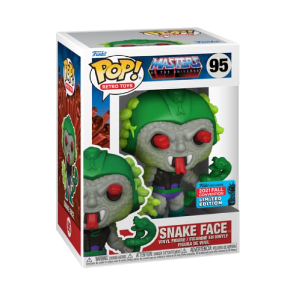 Snake Face Funko Pop Convention - NYCC 2021 Retro Toys
