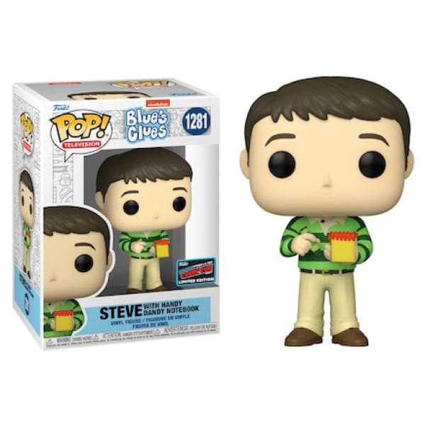 Steve with Handy Dandy Notebook Funko Pop Convention - Fall