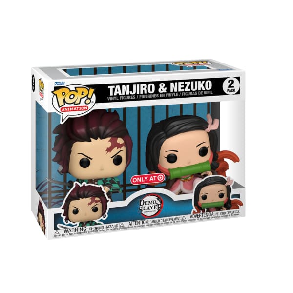 Tanjiro & Nezuko Funko Pop Animation - Demon Slayer