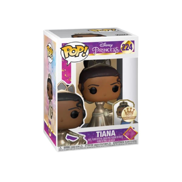 Tiana (Gold) with pin Funko Pop Disney - Exclusives - Funko