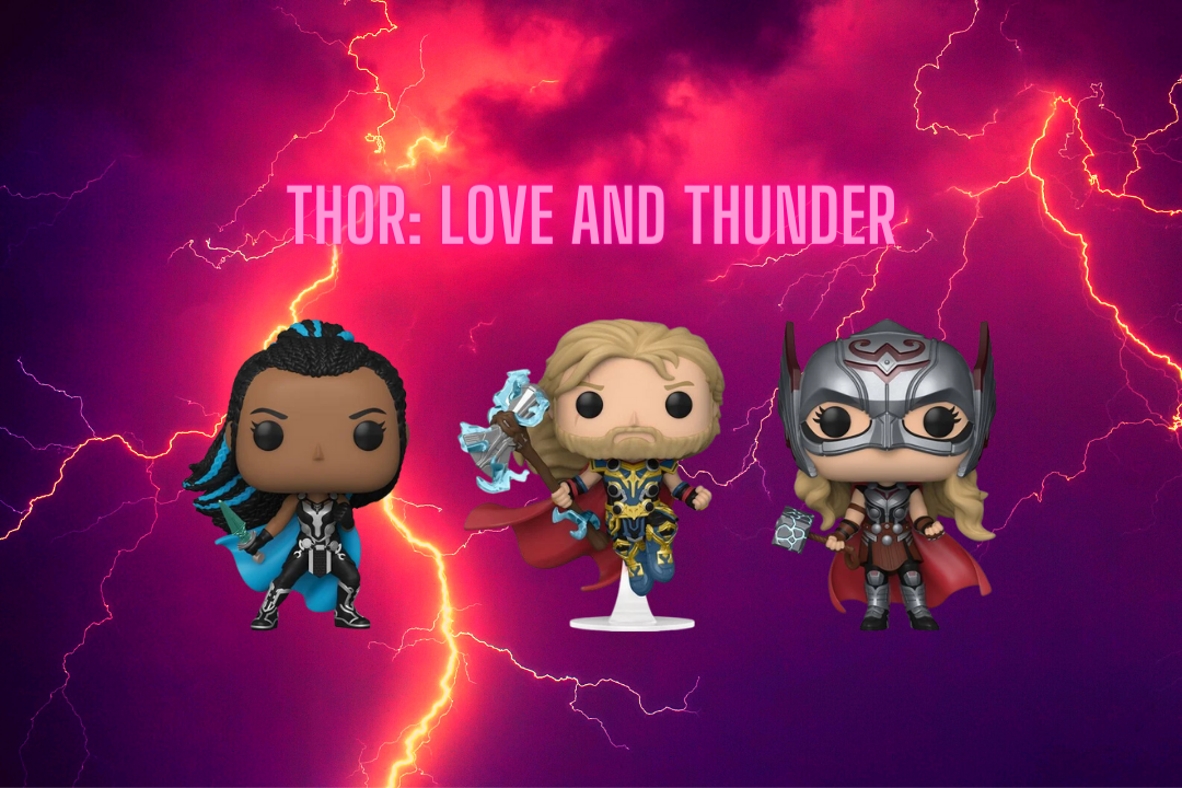 Funko Pop Marvel Thor Love and Thunder - Thor & Mighty Thor (Target Ex –  Badger Collectibles