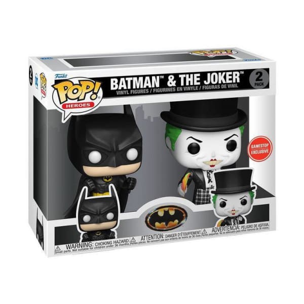 Batman and The Joker (2-Pack) Funko Pop Exclusives