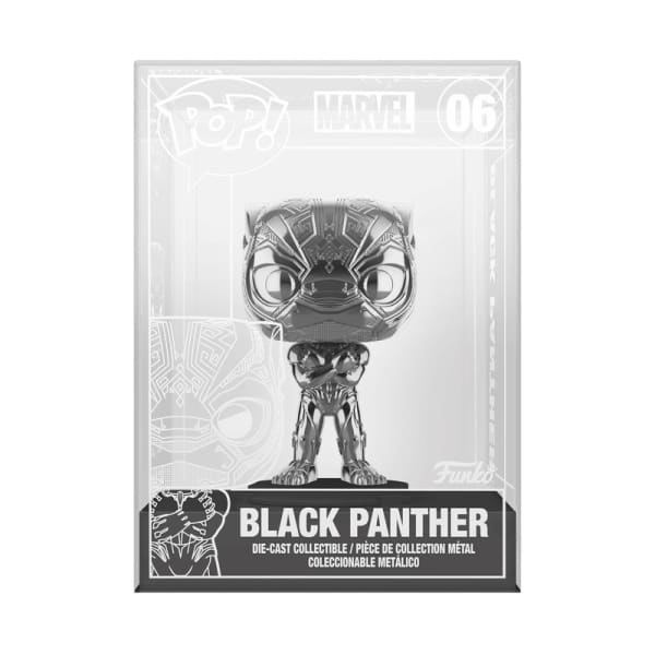 Black Panther (Die-cast) Funko Pop 6inch - Die Cast