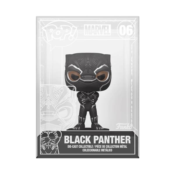Black Panther (Die-cast) Funko Pop 6inch - Black Panther -
