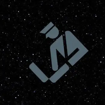 Blue astronaut helmet with a visor and space suit design, likely from nasa or spacex.