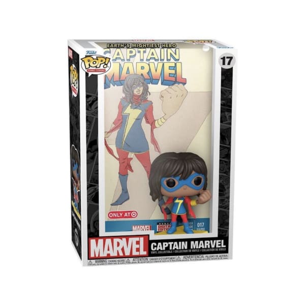 Captain Marvel Funko Pop 6inch - Comic Cover Covers