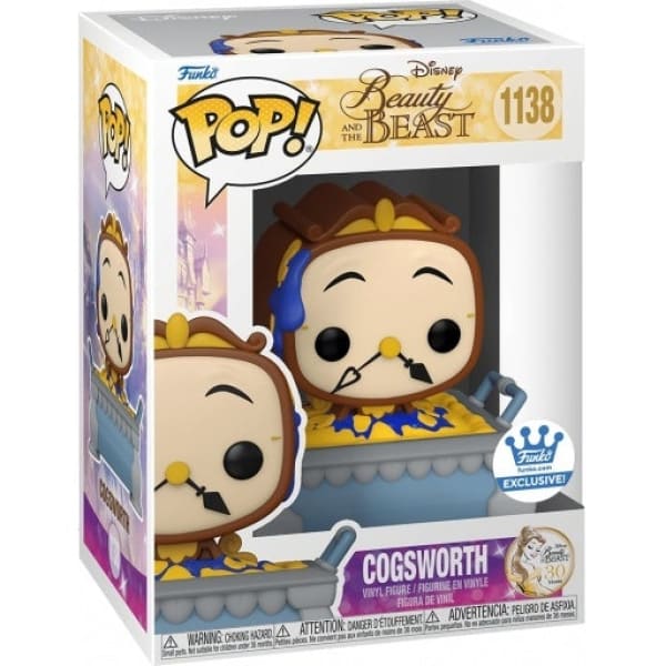 Cogsworth in Coobler Pan Funko Pop Beauty and the Beast