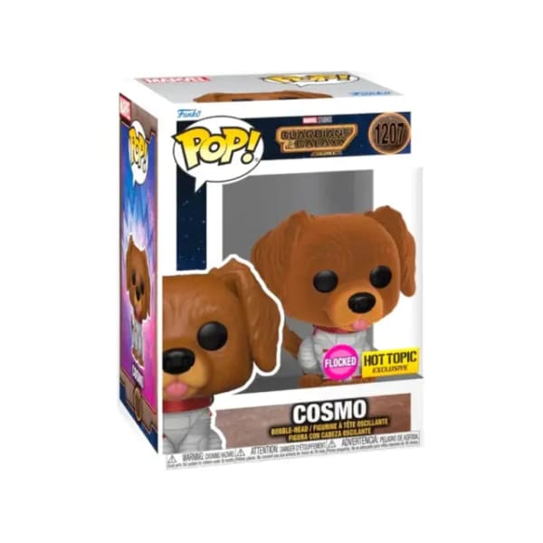 Cosmo (flocked) Funko Pop Exclusives - flocked Guardians