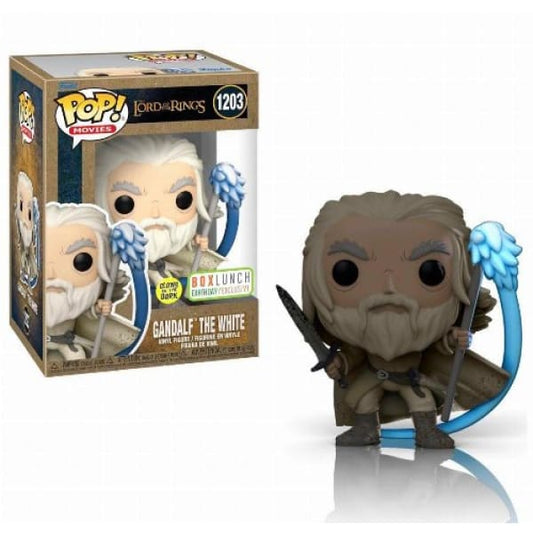 Gandalf The White Funko Pop Boxlunch - Exclusives - Glow in