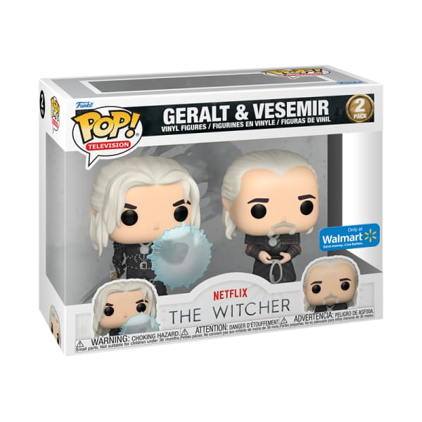 Geralt & Vesemir Funko Pop Exclusives - New in! Television