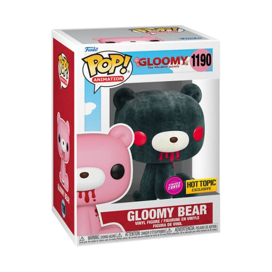 Gloomy Bear (Flocked Chase) Funko Pop Chase - Exclusives -