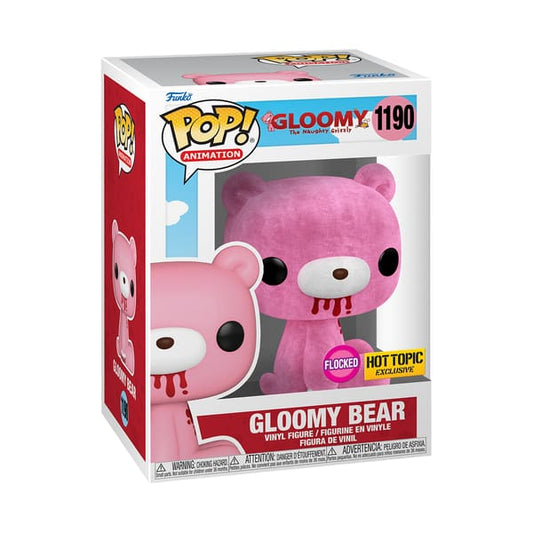Gloomy Bear Funko Pop Animation - Exclusives - flocked -