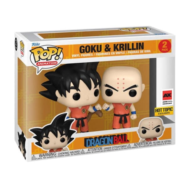 Goku & Krillin Funko Pop Animation - Dragon Ball Z