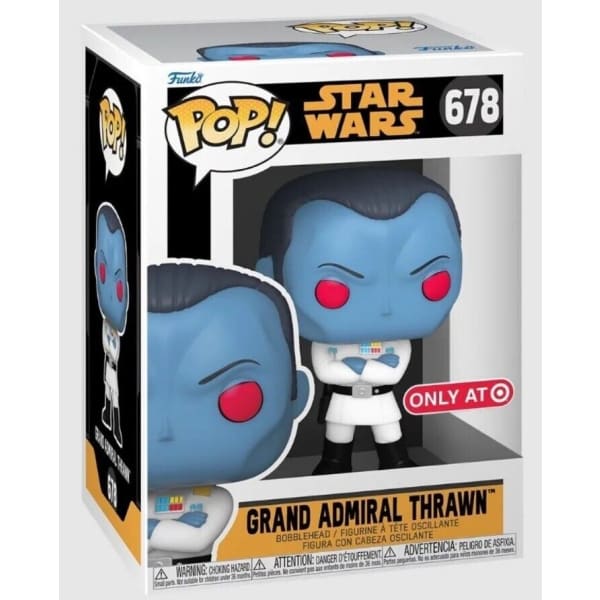 Grand Admiral Thrawn Funko Pop Exclusives - New in! Star