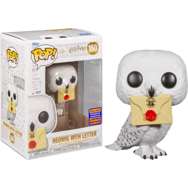 Hedwig With Letter Funko Pop Convention - Harry Potter New