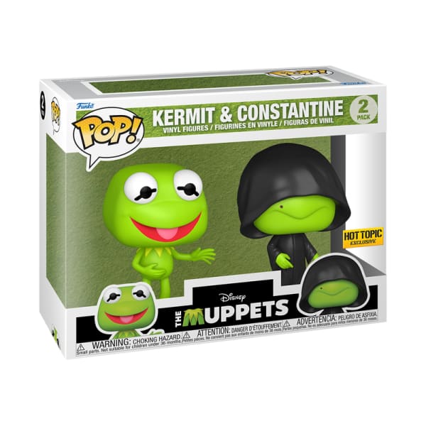 Kermit & Constantine (2-pack) [preorder] Funko Pop