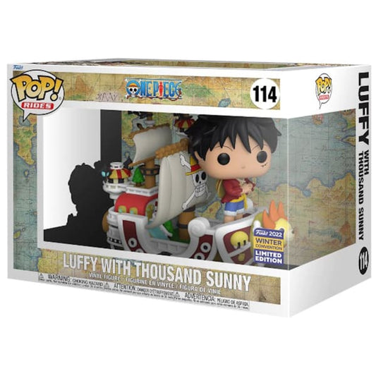Luffy With Thousand Sunny Funko Pop 2022 Winter Convention