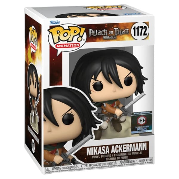 Mikasa Ackerman Funko Pop Animation - Attack on Titan