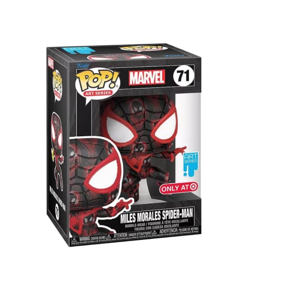 Miles Morales Spider-Man (Art Series) Funko Pop Art Series