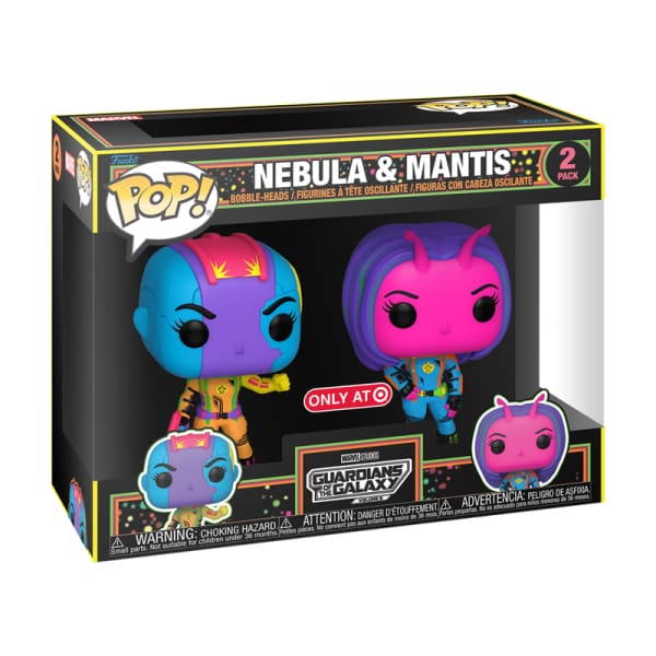 Nebula & Mantis (Blacklight) Funko Pop Black Light